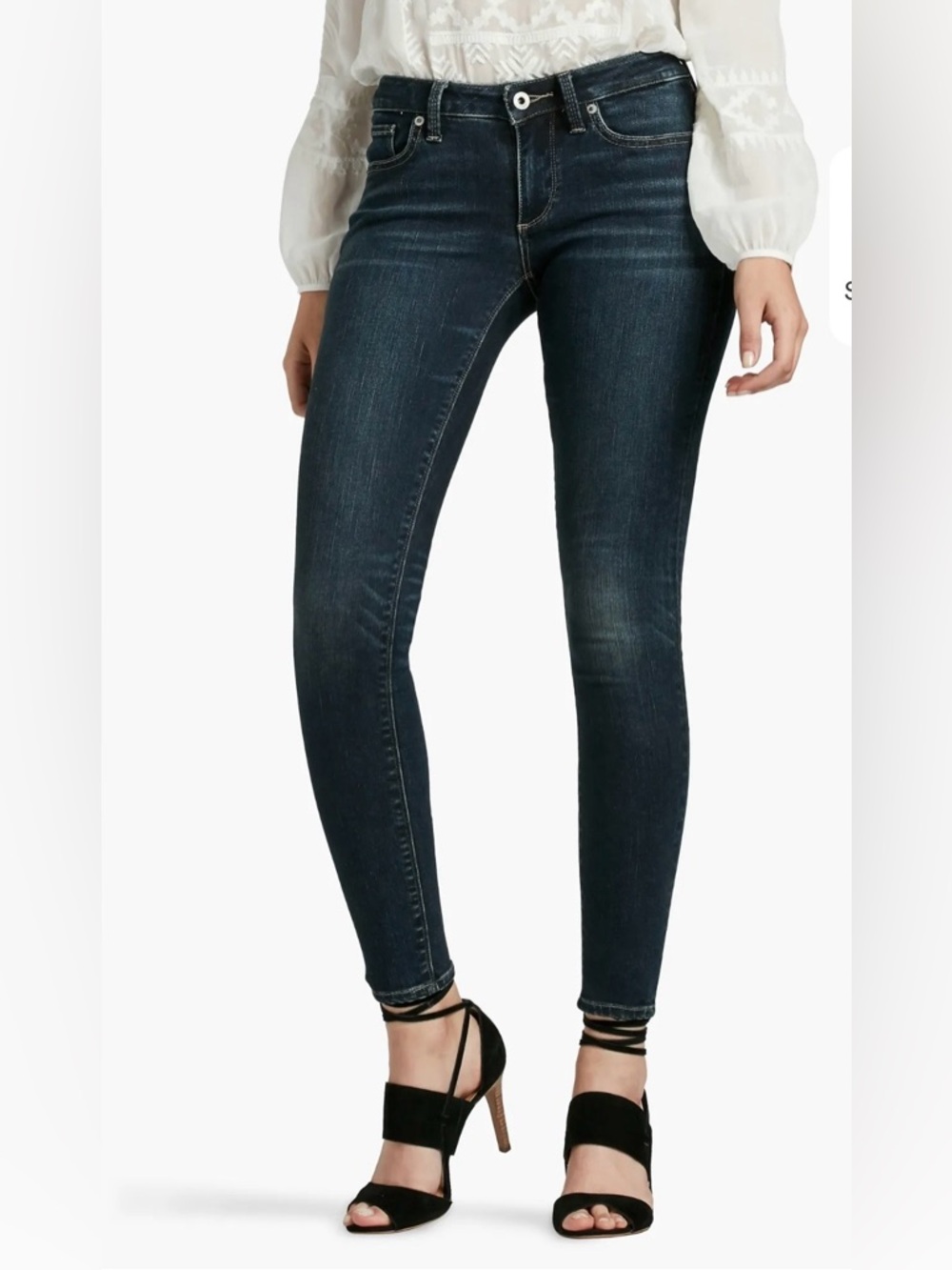 Lucky brand Sasha super skinny Dark Wash Jeans Size 4/27